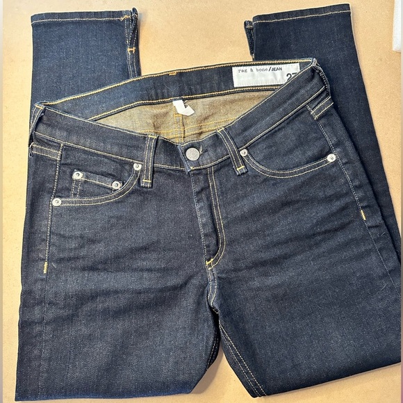 NWOT Rag & Bone Ultra Capri Soft Harrow Size 27 - Picture 3 of 6